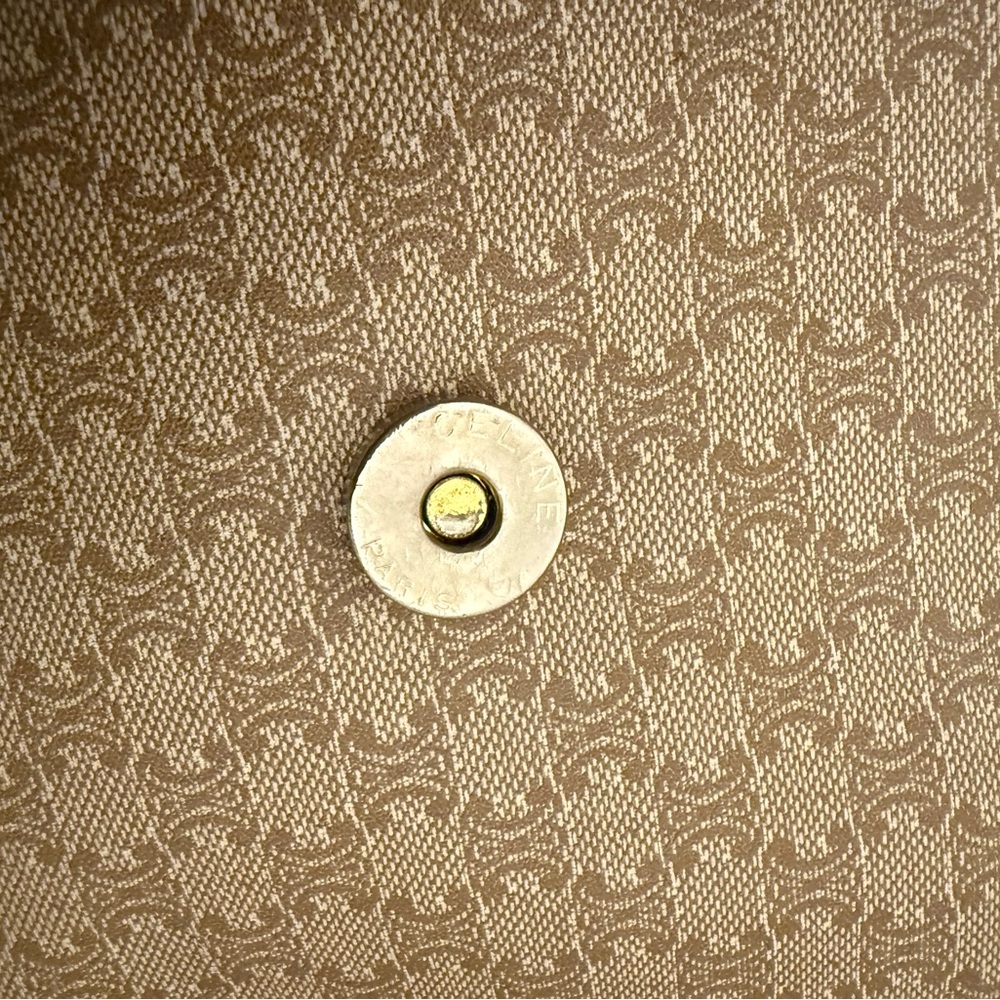 Vintage EUC Celine Macadam Crossbody Bag PVC Leather - Picture 14 of 15